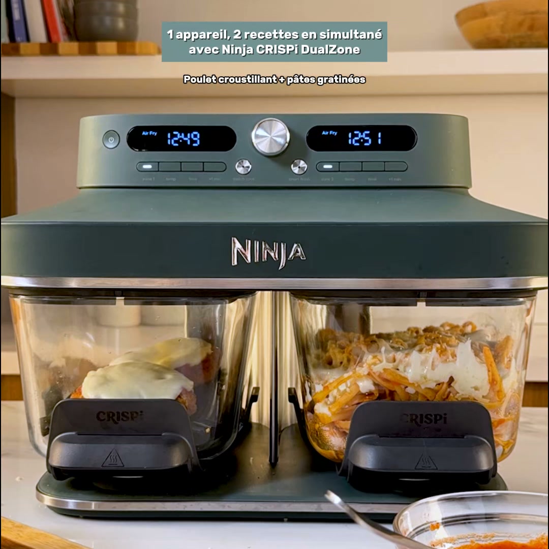 Ninja Kitchen France Facebook ad: Ninja CRISPi DualZone