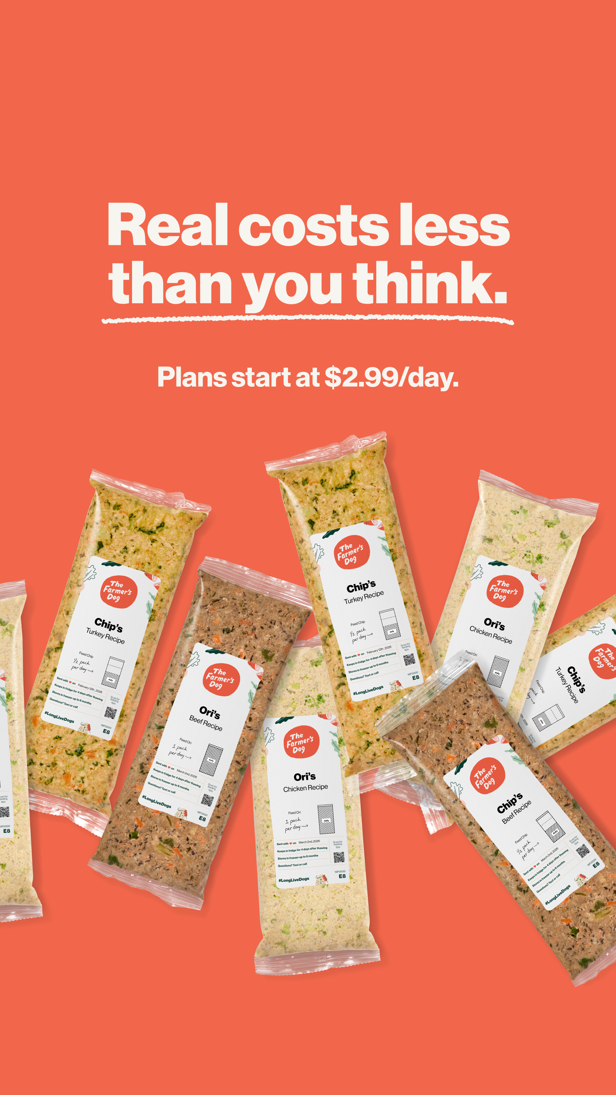 The Farmer's Dog Facebook ad