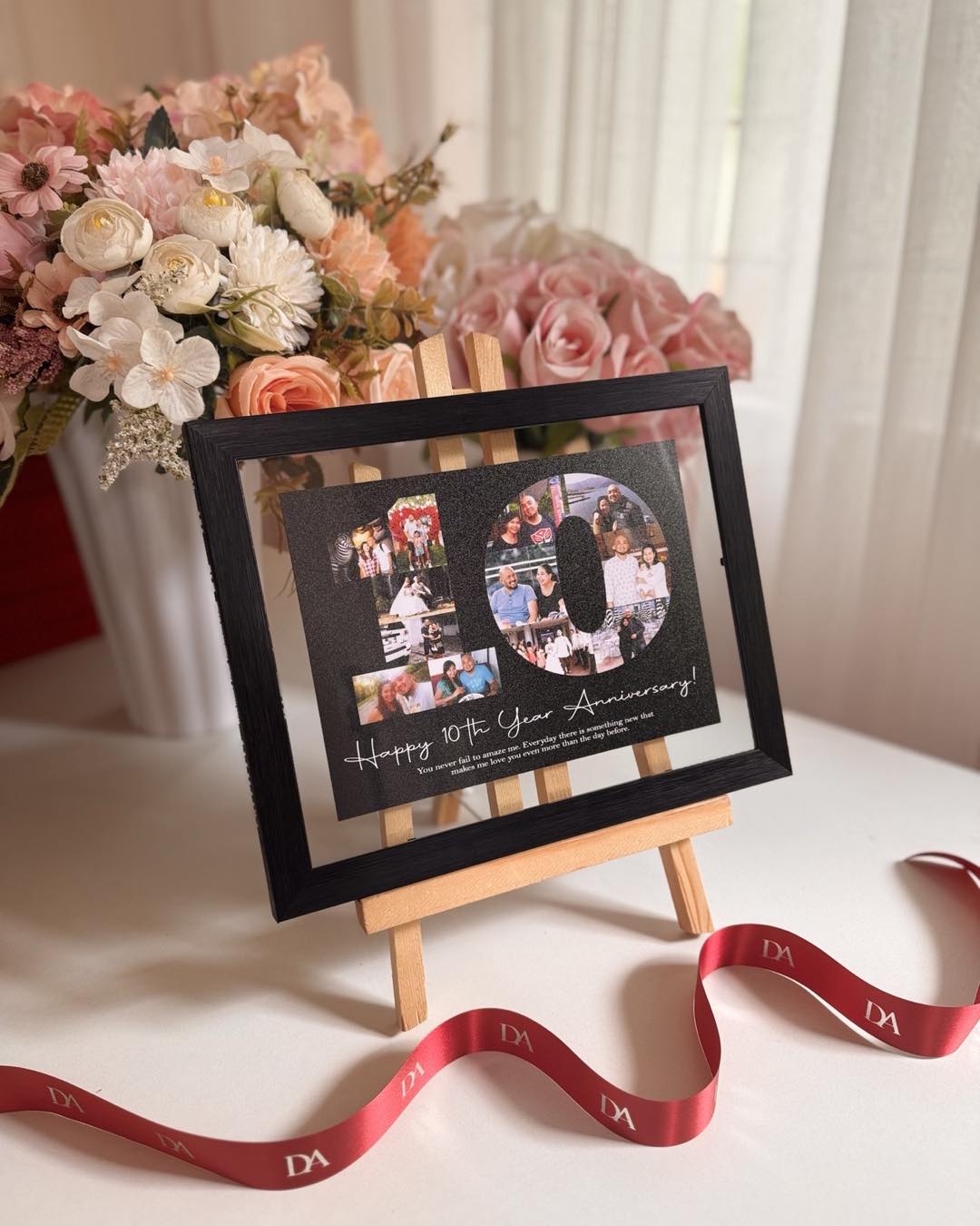 Digitally Artistic Facebook ad: 10th Anniversary Gift, from a year ago but…