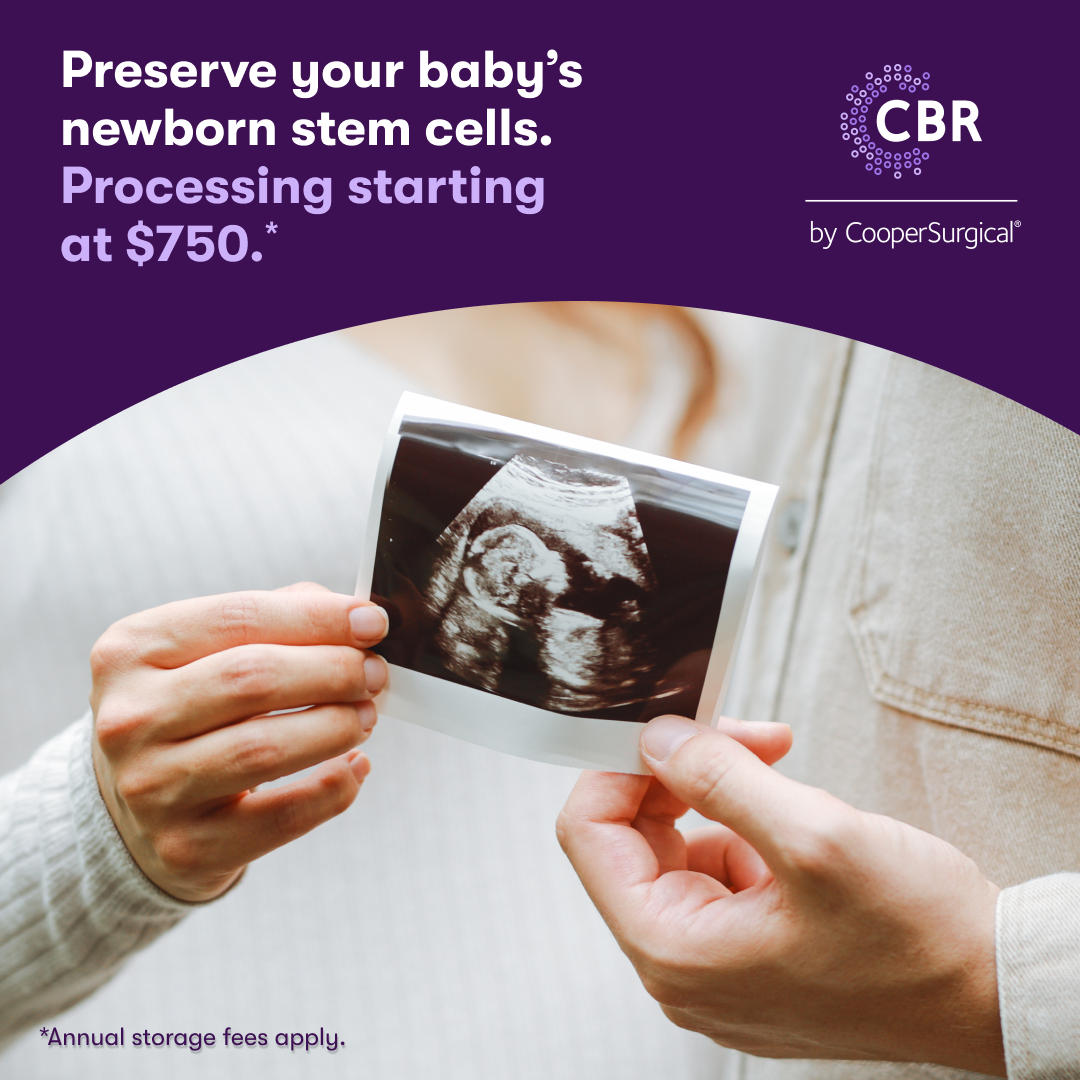 Cord Blood Registry Facebook ad