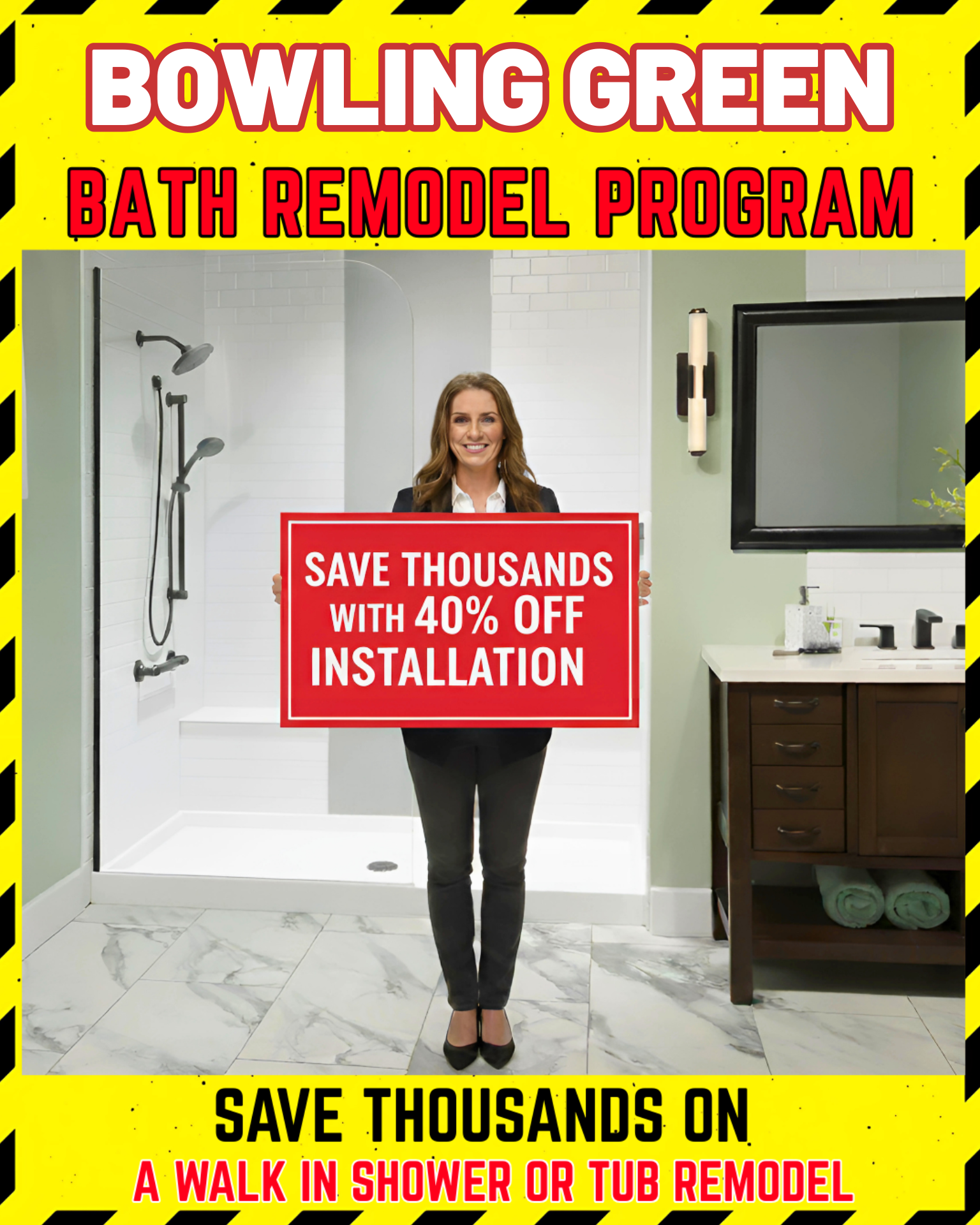 ImproveIt Bath Remodel Program Facebook ad
