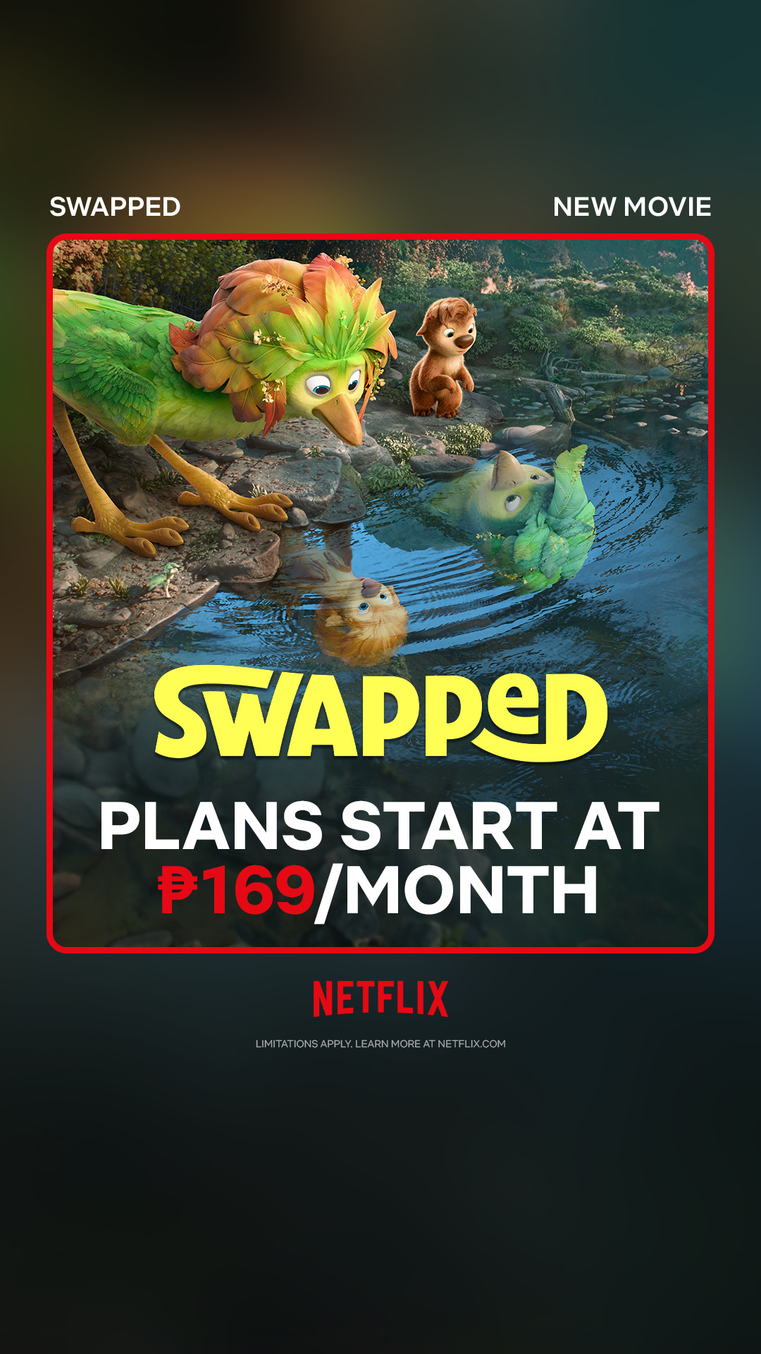 Netflix Facebook ad