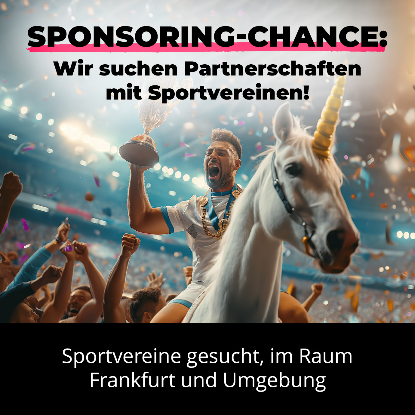 Strategie Freiheit Facebook ad: Sponsor für deinen Sportverein gesucht?