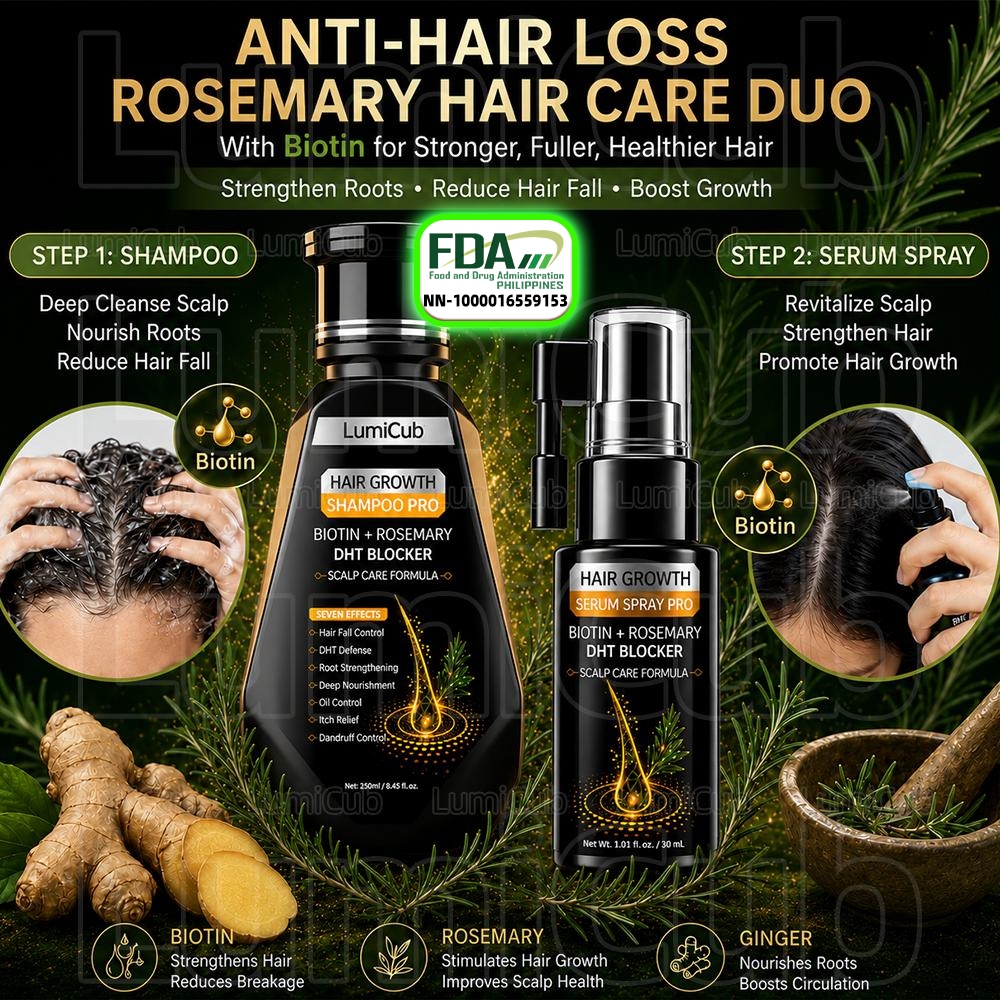 Lumicub.ph Facebook ad: DHT Hair Defense Wash
