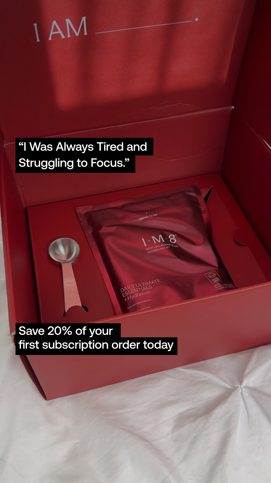 IM8 Health Global Facebook ad
