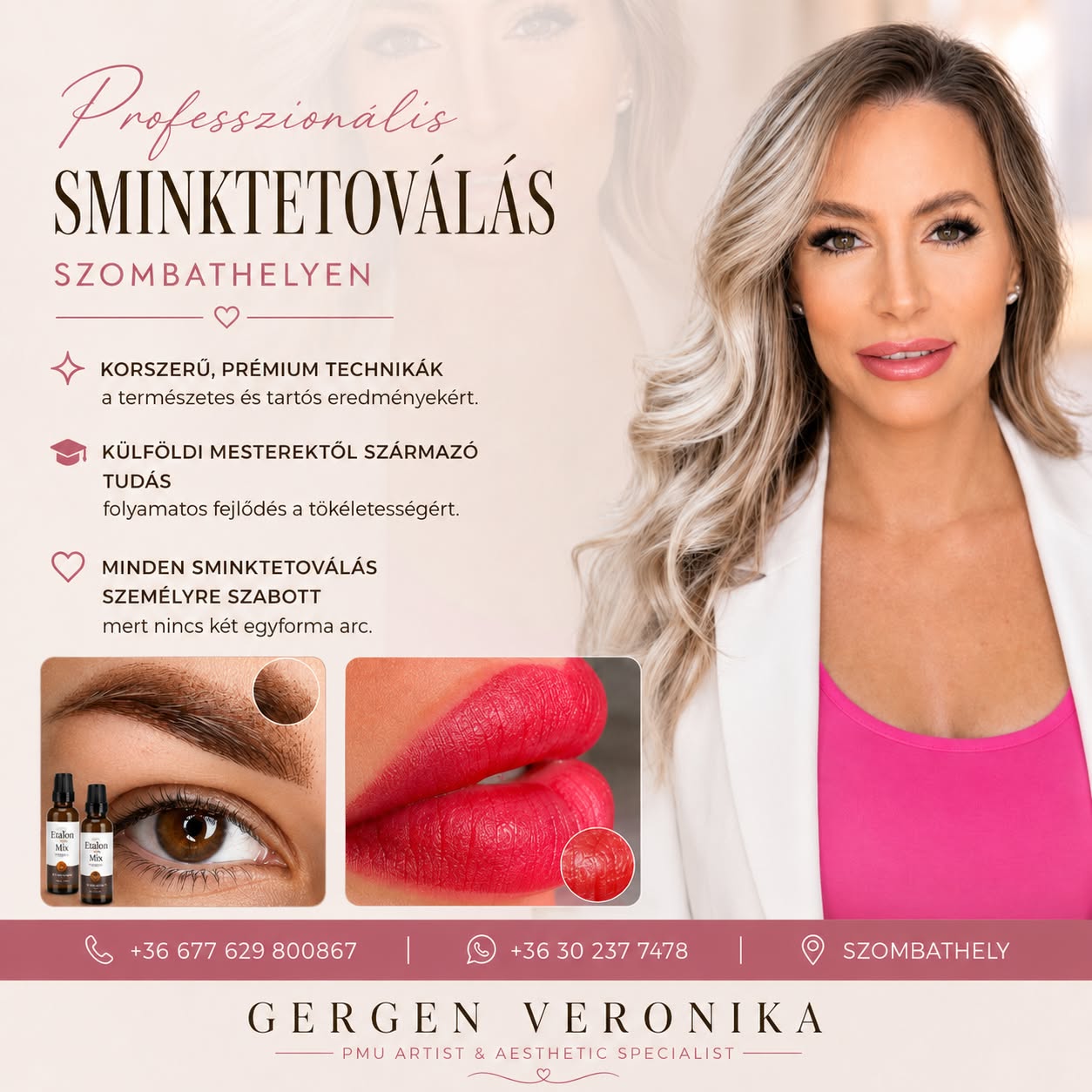 Gergen Veronika Sminktetoválás Facebook ad: Foglalj időpontot!