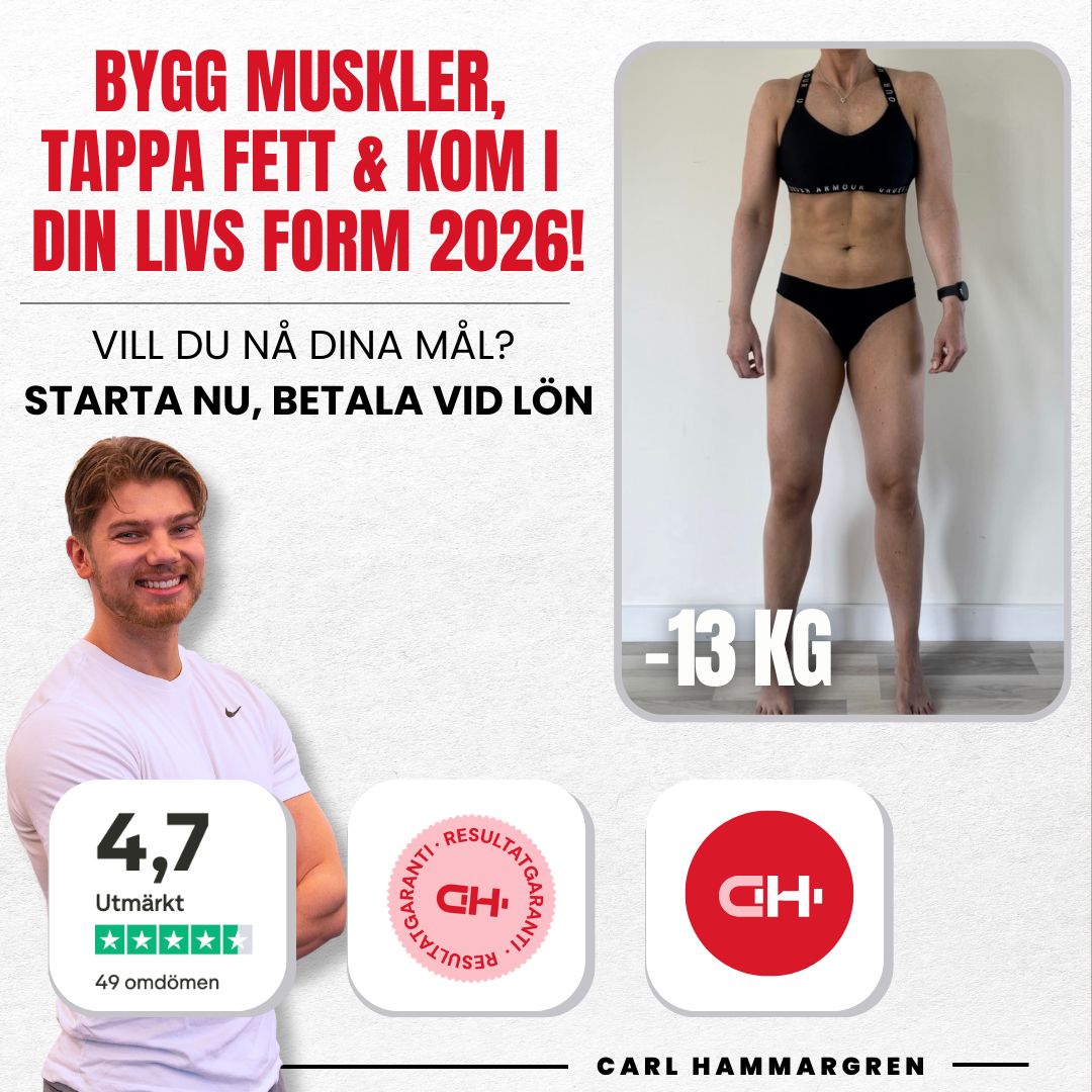 Carl Hammargren Online Coach Facebook ad