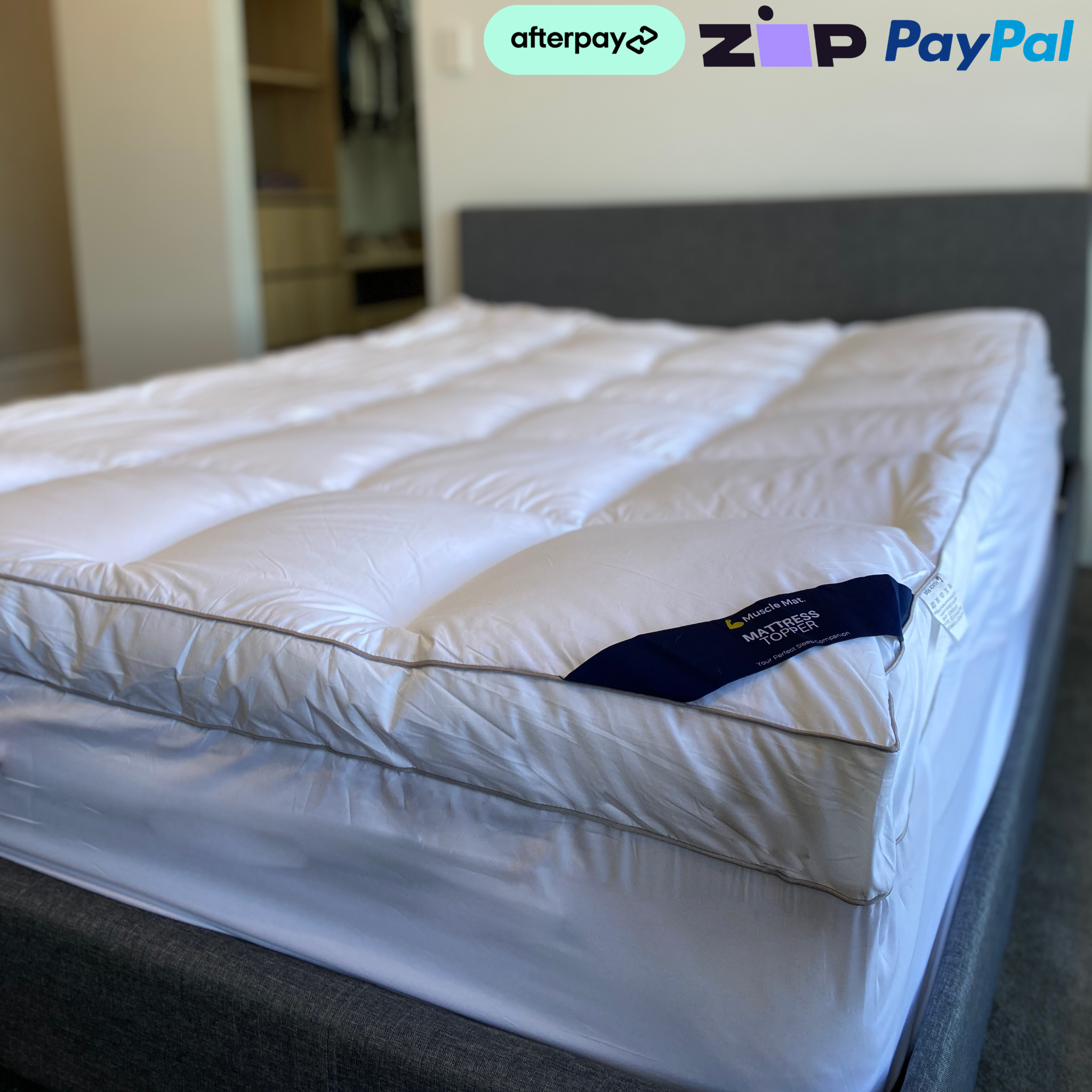 Muscle Mat Facebook ad: Australia's Comfiest Mattress Topper