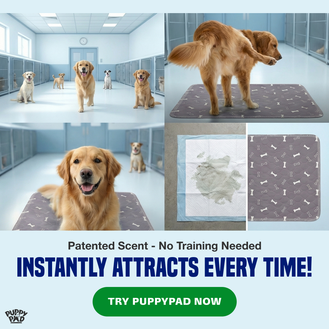 PuppyPad Facebook ad