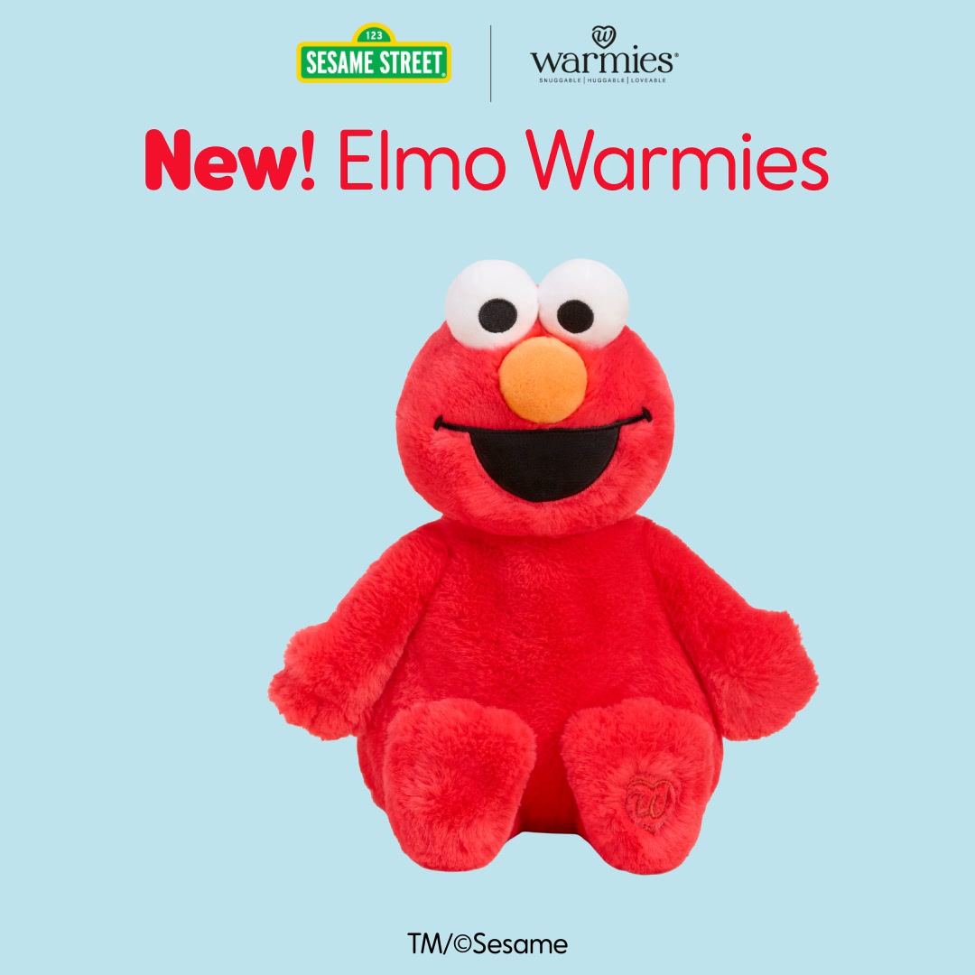 Warmies USA Facebook ad: Bring Home Elmo Warmies!