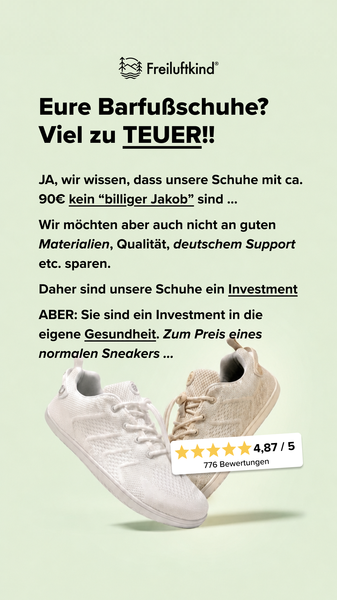 Freiluftkind Facebook ad