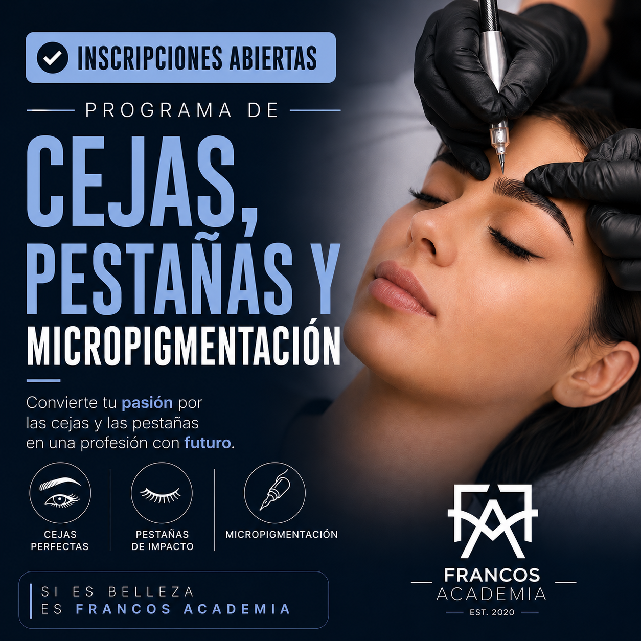 Francos academia Facebook ad