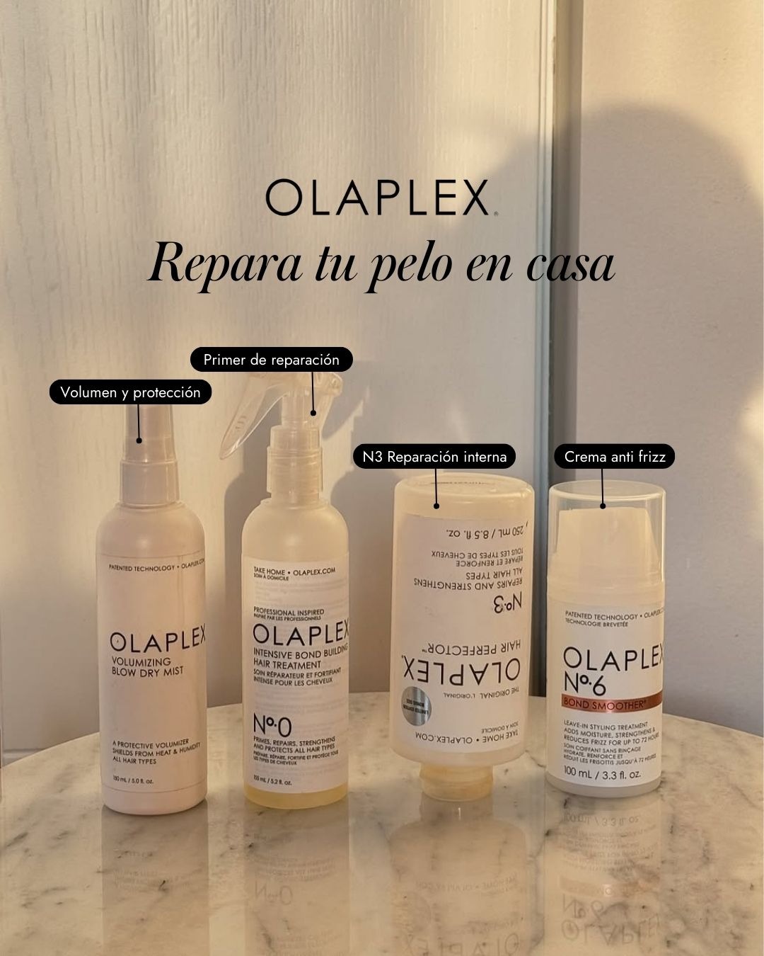 Amaría Hair Spa Facebook ad: Olaplex Conoce los beneficios de Olaplex en tu…