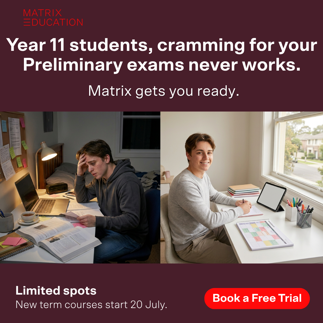 Matrix Education Facebook ad
