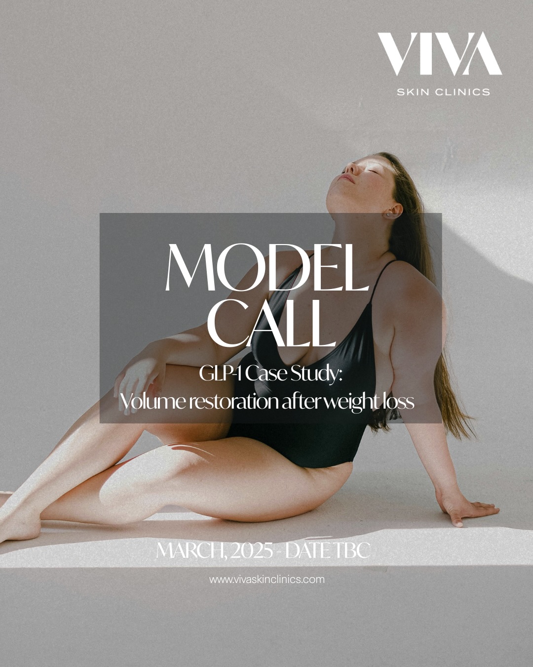 VIVA Skin Clinics Facebook ad: MODEL CALL Have you experienced significant weight loss…
