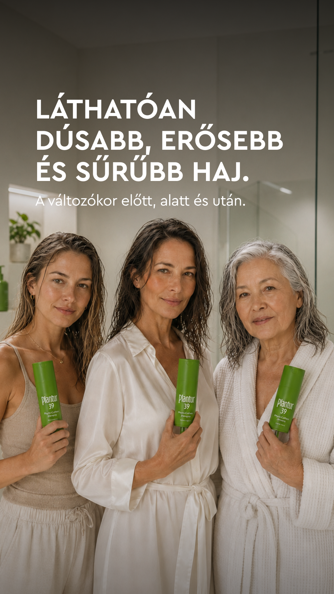 Plantur Facebook ad: Láthatóan erősebb haj 3 hónap alatt