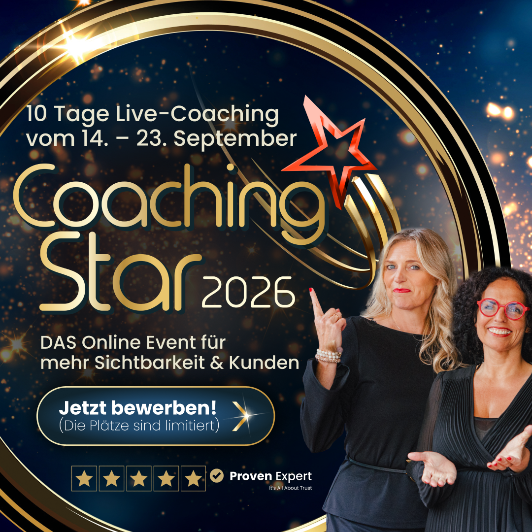 Susanne & Nicole Facebook ad: 10 Tage. 5 Umsatzhebel. Coaching-Star startet bald…