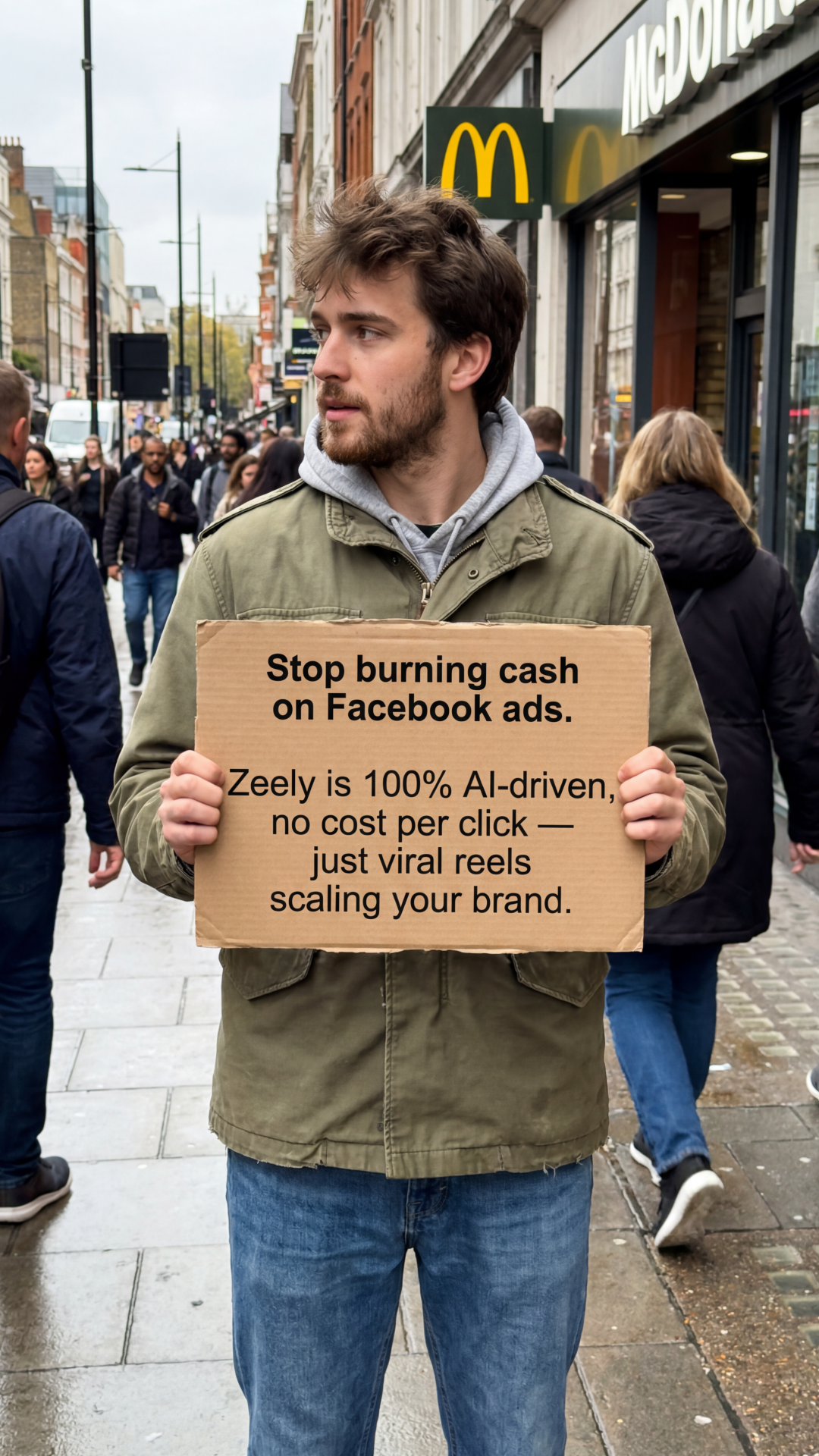 Zeely Facebook ad