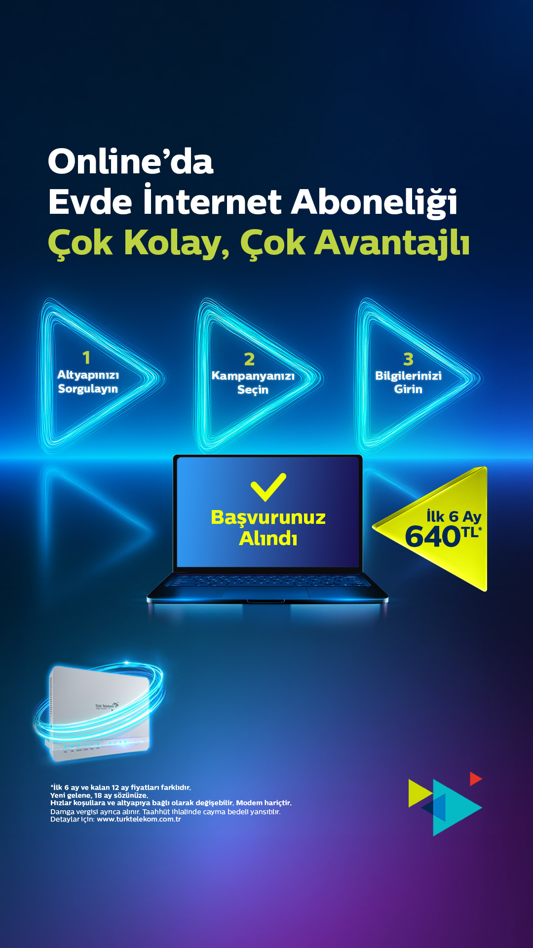 Türk Telekom Facebook ad from Jul 7, 2026