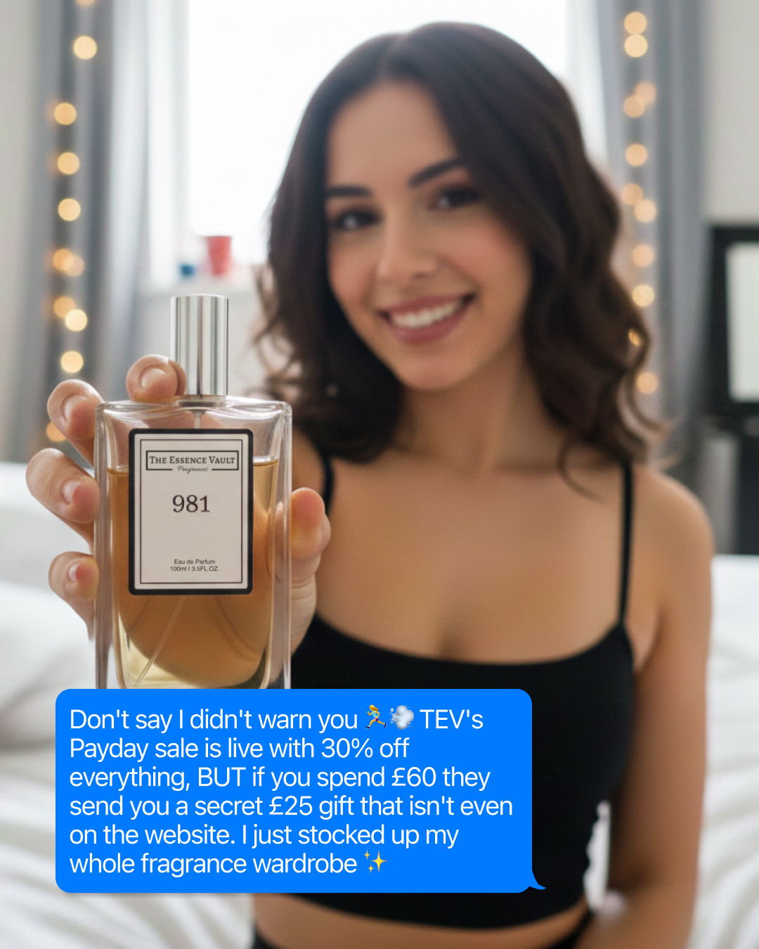 The Essence Vault Facebook ad