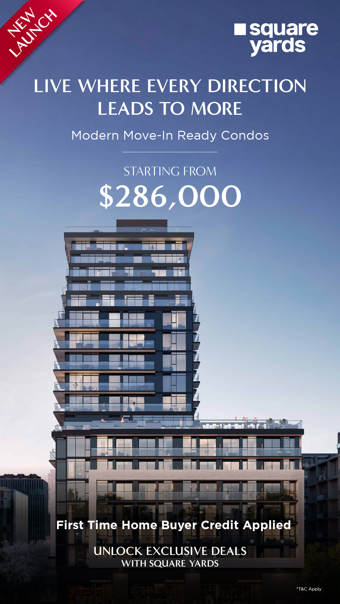Square Yards Canada Facebook ad