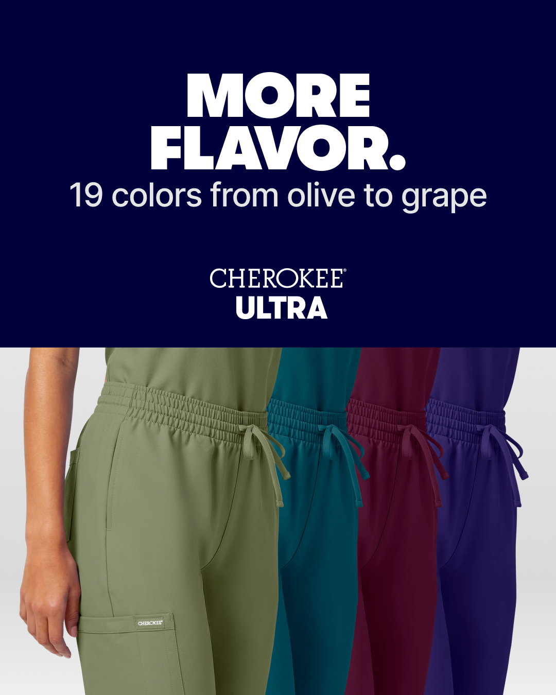 Cherokee Uniforms Facebook ad