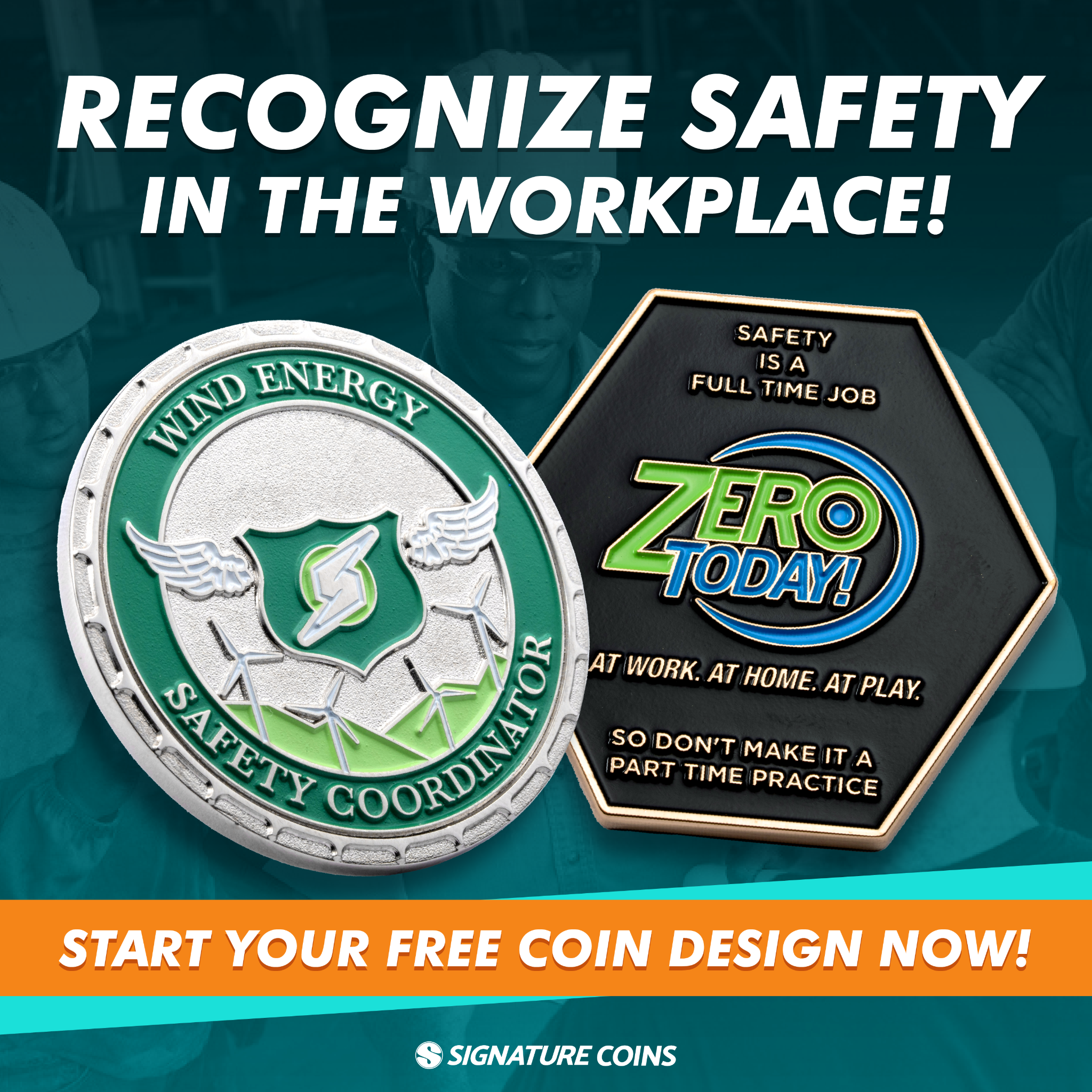 Signature Coins Facebook ad