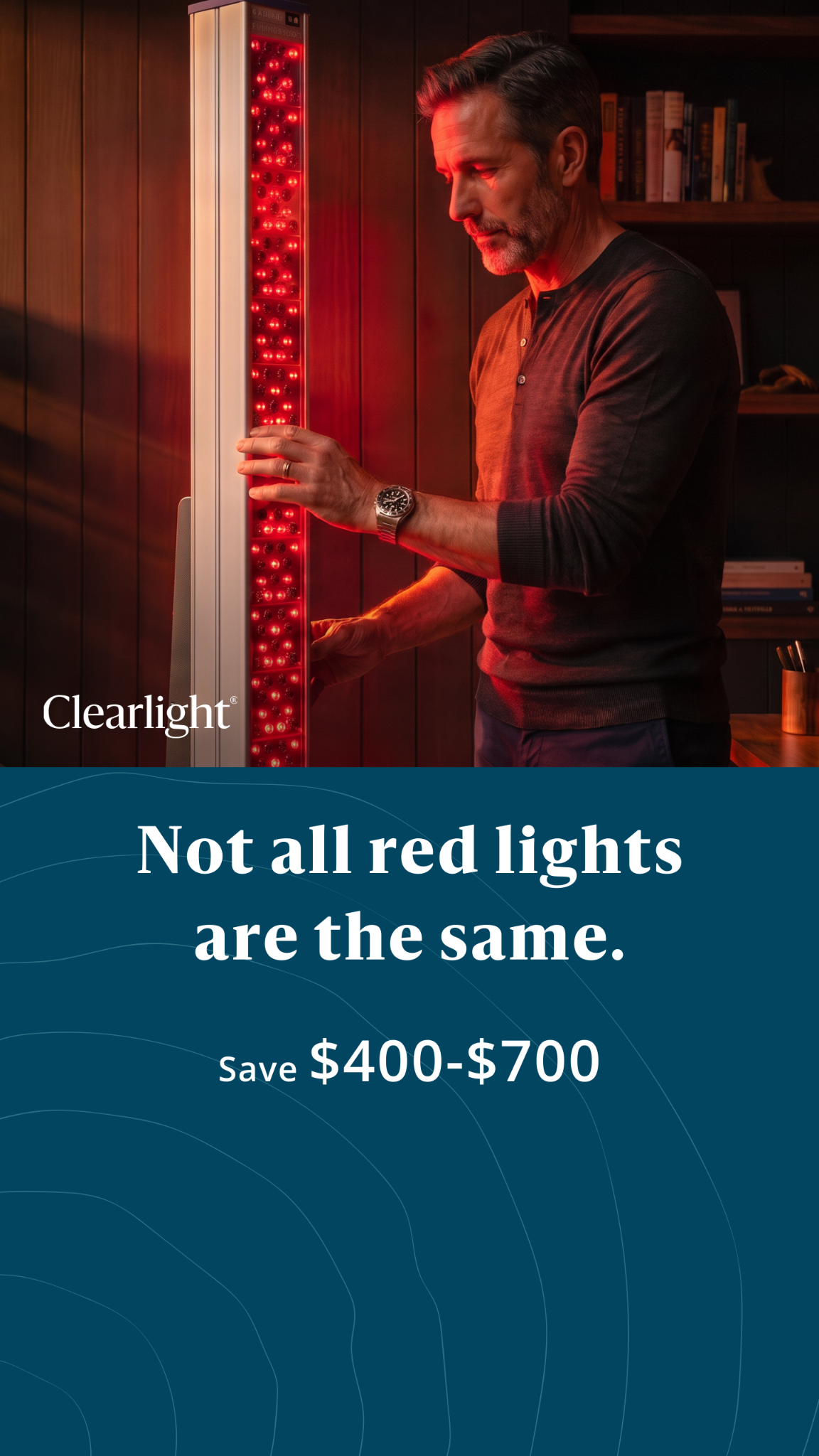 Clearlight Infrared Saunas Facebook ad