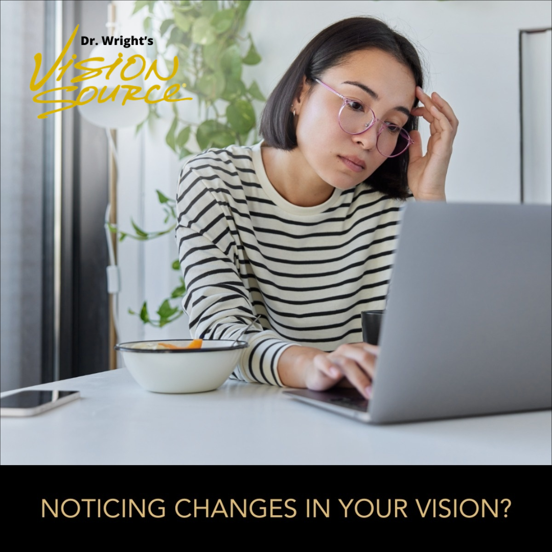 Dr. Wright's Vision Source Facebook ad