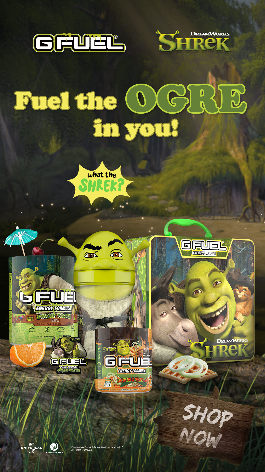 G FUEL Facebook ad