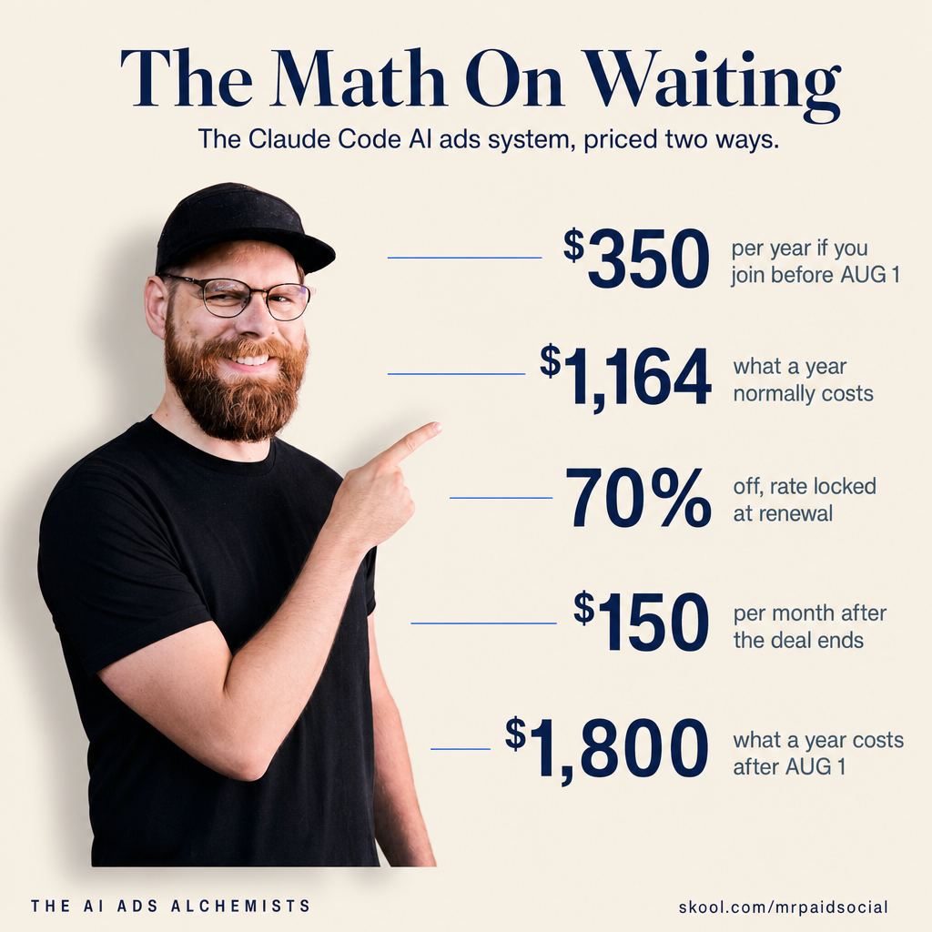 Mr. Paid Social Facebook ad