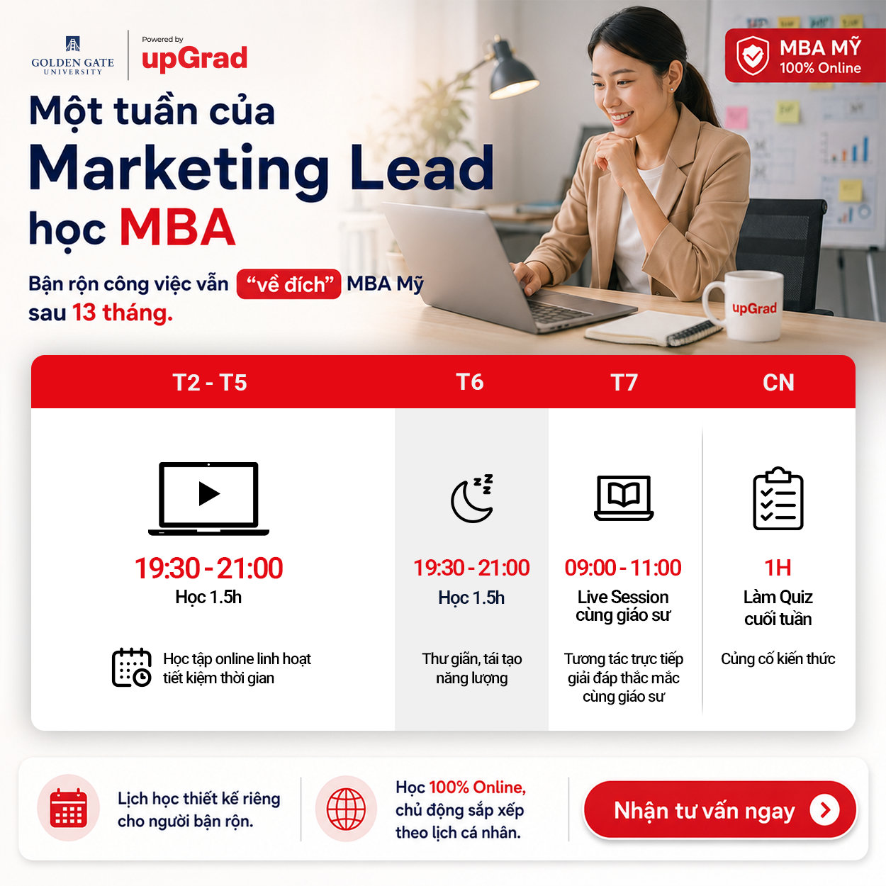 upGrad Vietnam Facebook ad