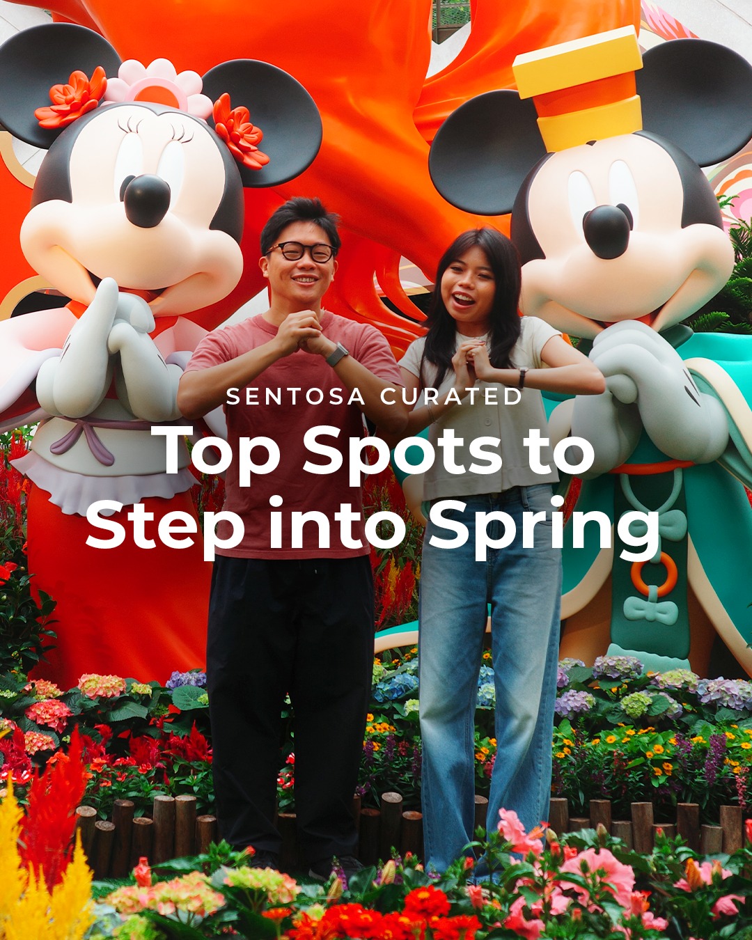 Sentosa Facebook ad: Ready to Gallop into Spring?