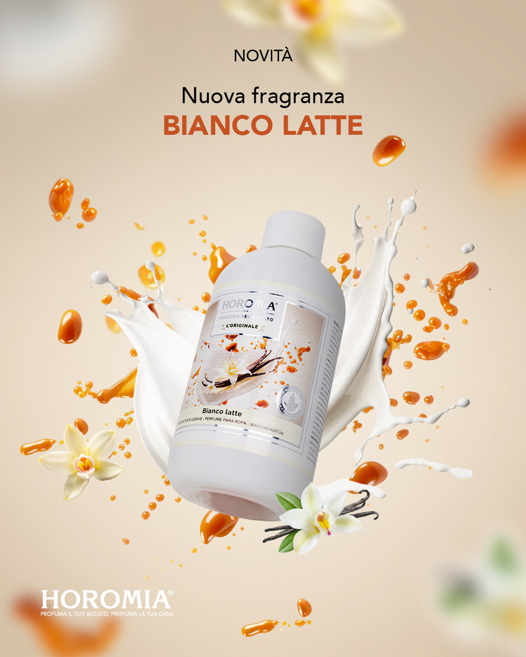Essenze profuma bucato Horomia Facebook ad: Nel bucato la dolcezza ha il suo perché…e…