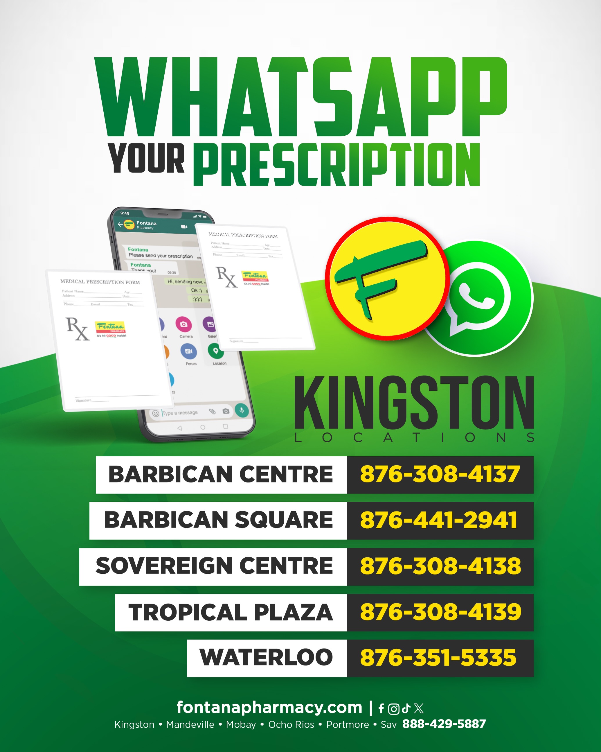Fontana PharmacyRx Facebook ad: Skip the wait and get straight to what…