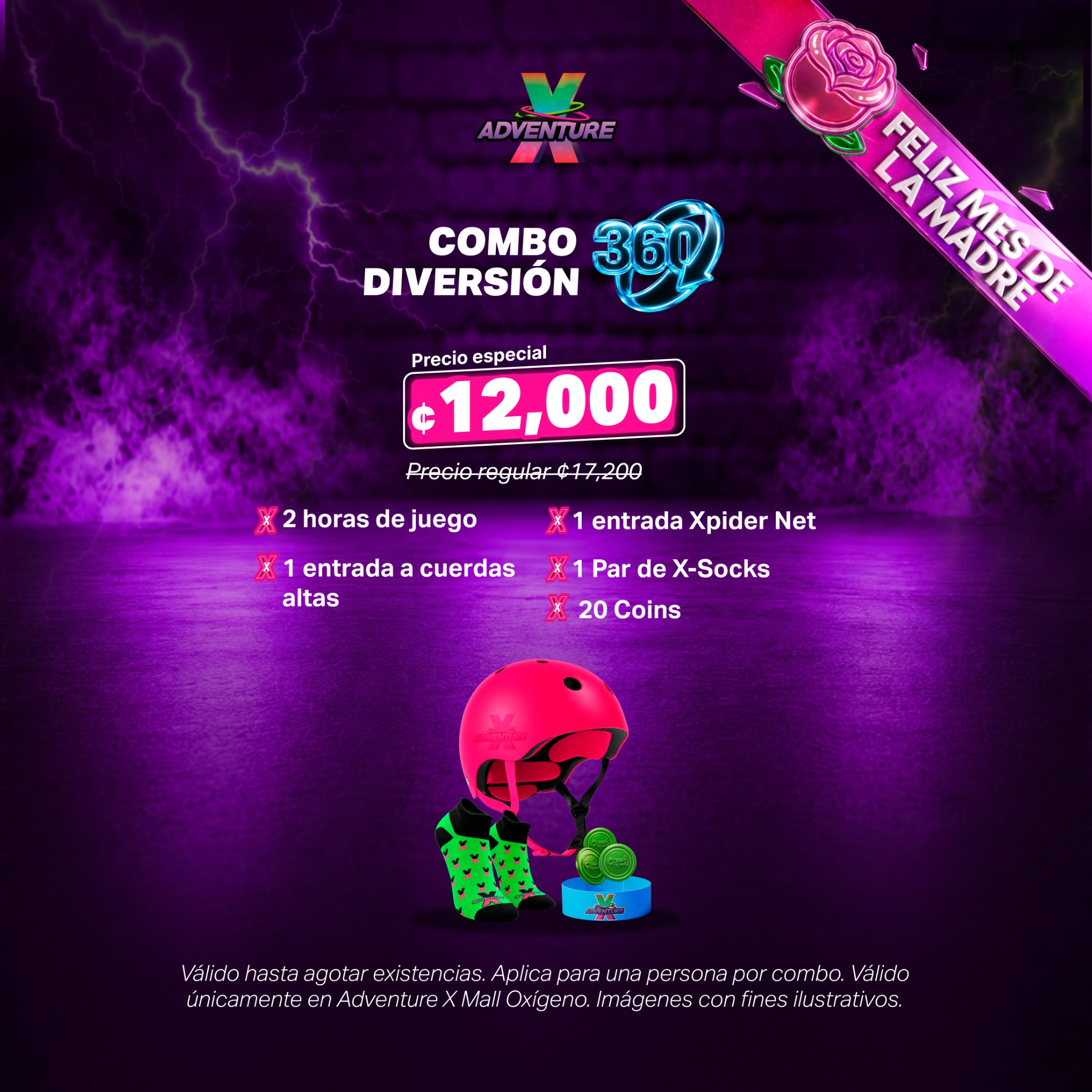 Adventure X Costa Rica Facebook ad
