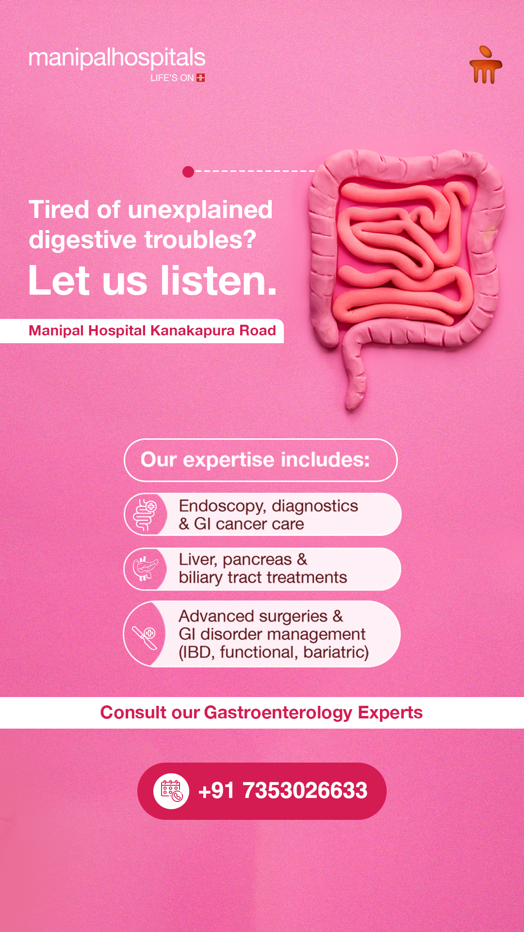 Manipal Hospitals Facebook ad