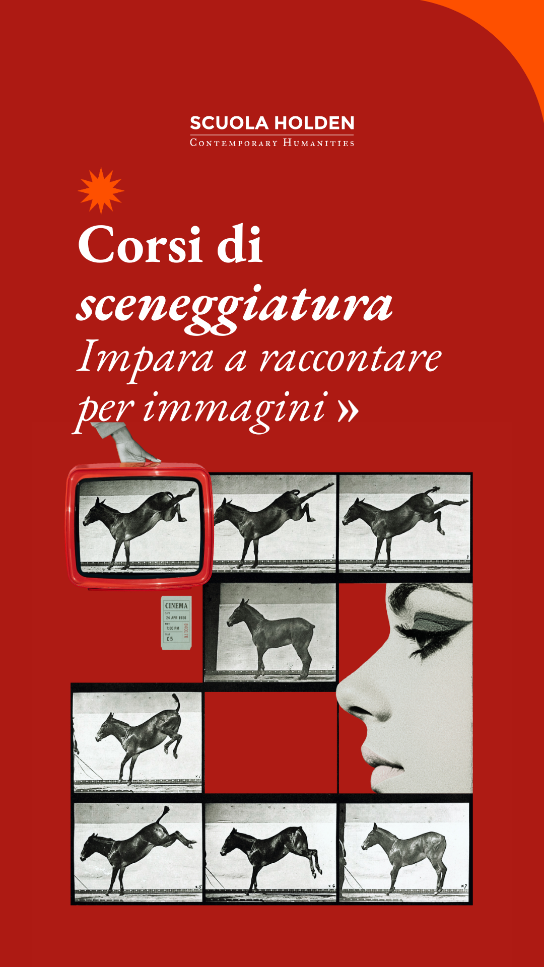 Scuola Holden Facebook ad