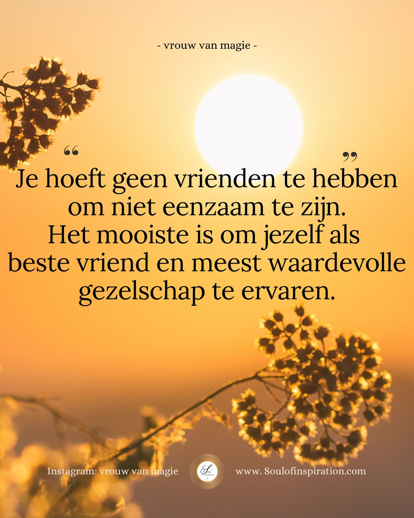 Soul of inspiration Facebook ad: We zijn bijna vergeten hoe het is om…