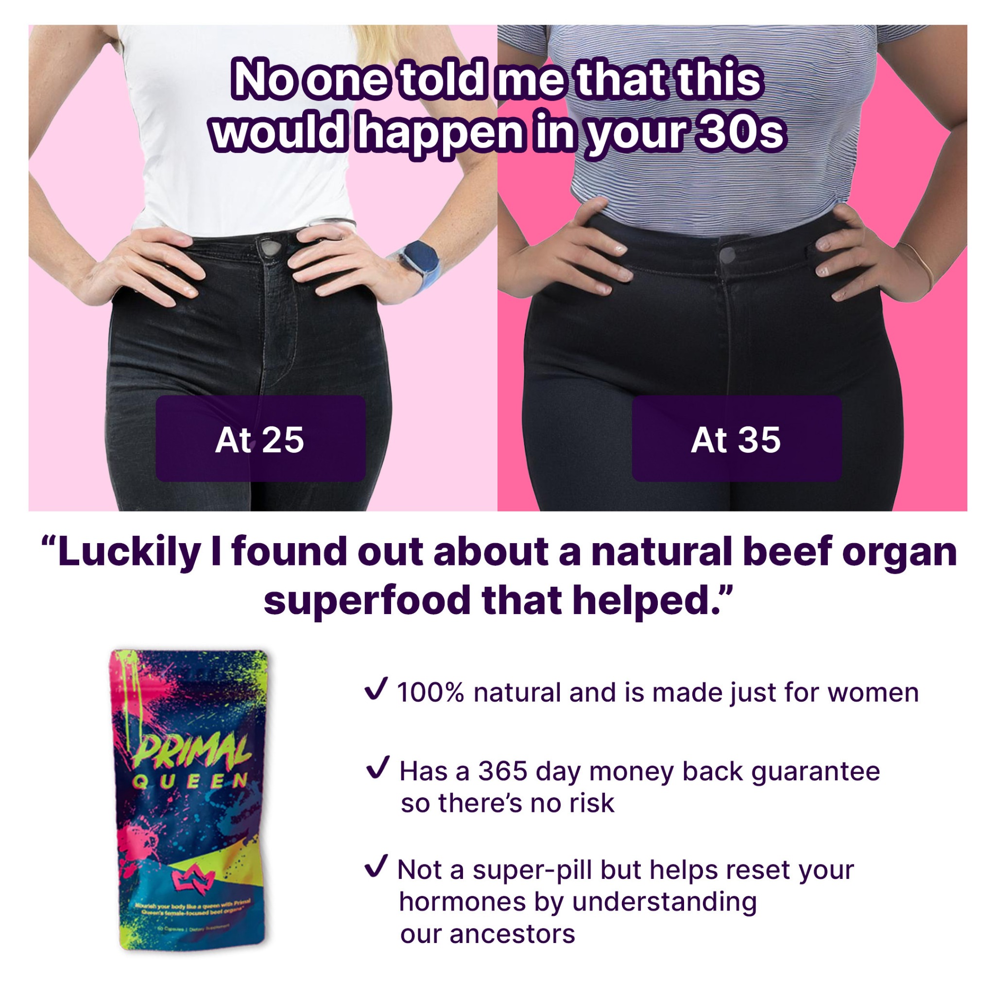 Primal Queen Facebook ad