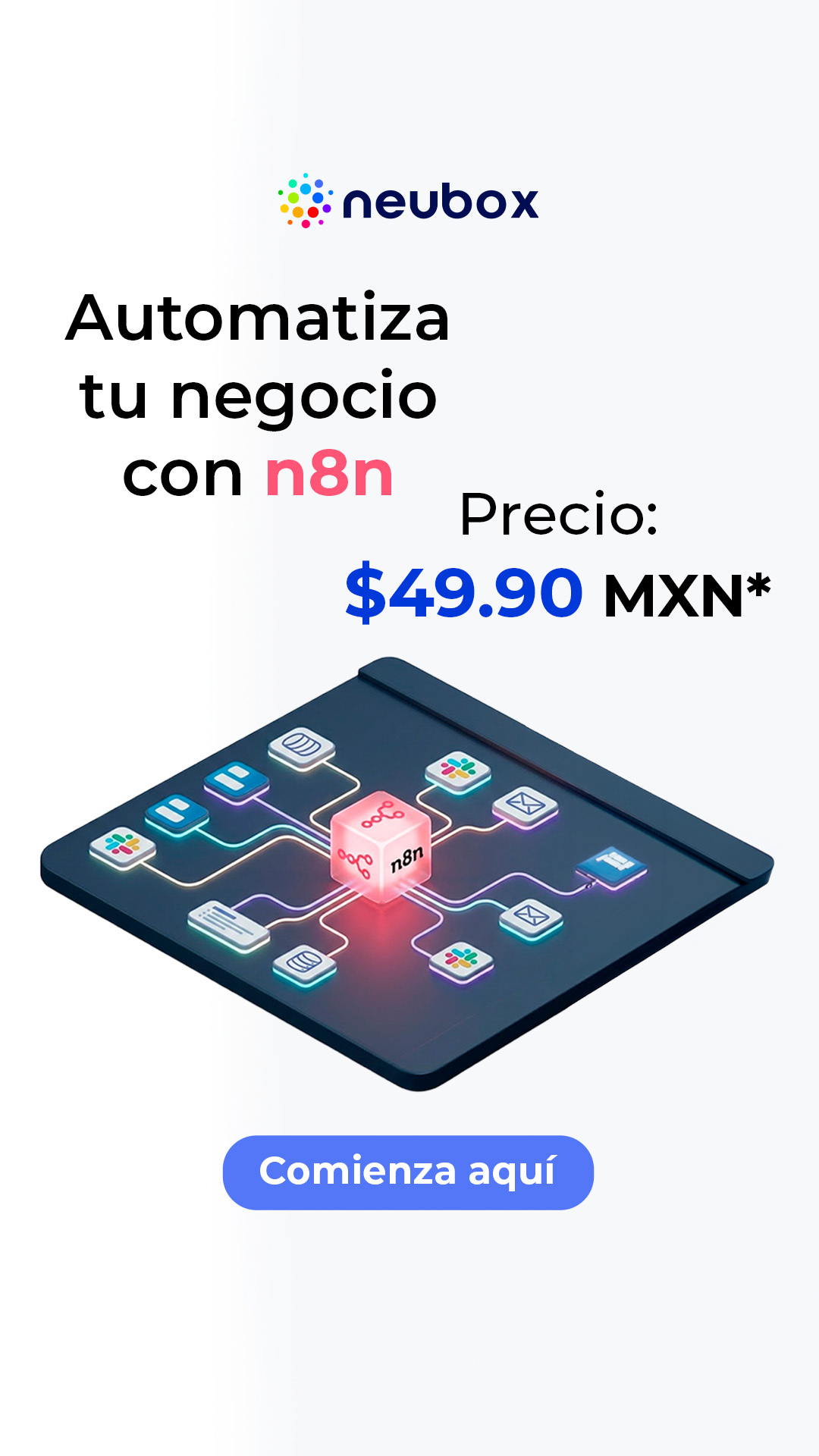 NEUBOX Facebook ad