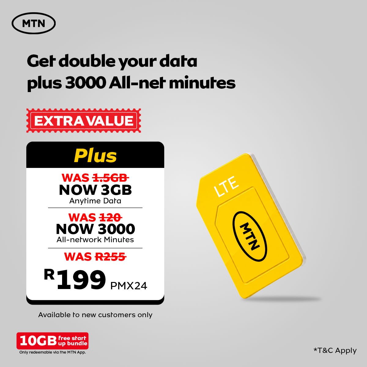 MTN South Africa Facebook ad