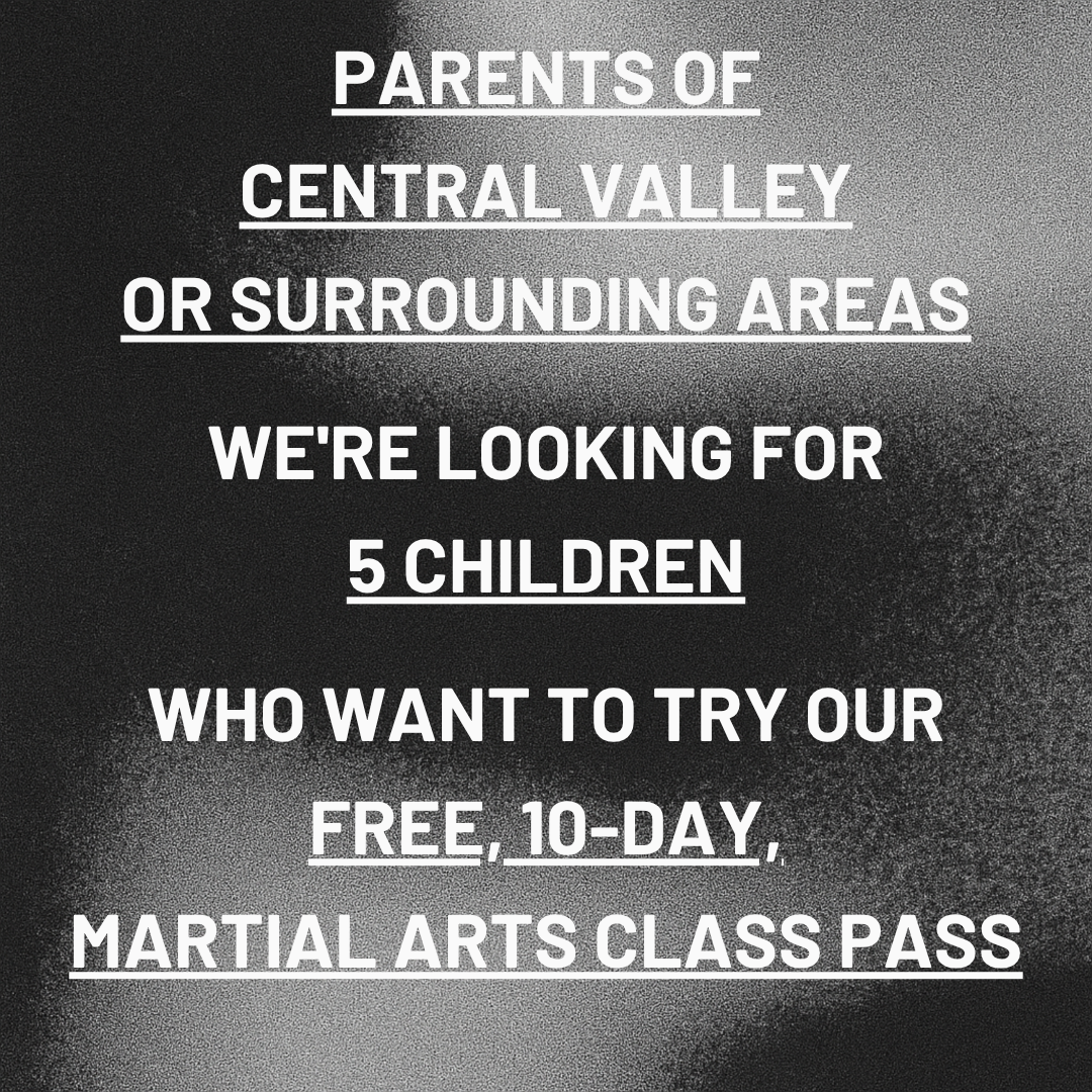 Success Martial Arts Facebook ad: Want a FREE 10-Day, Kids Martial Arts Class Pass?