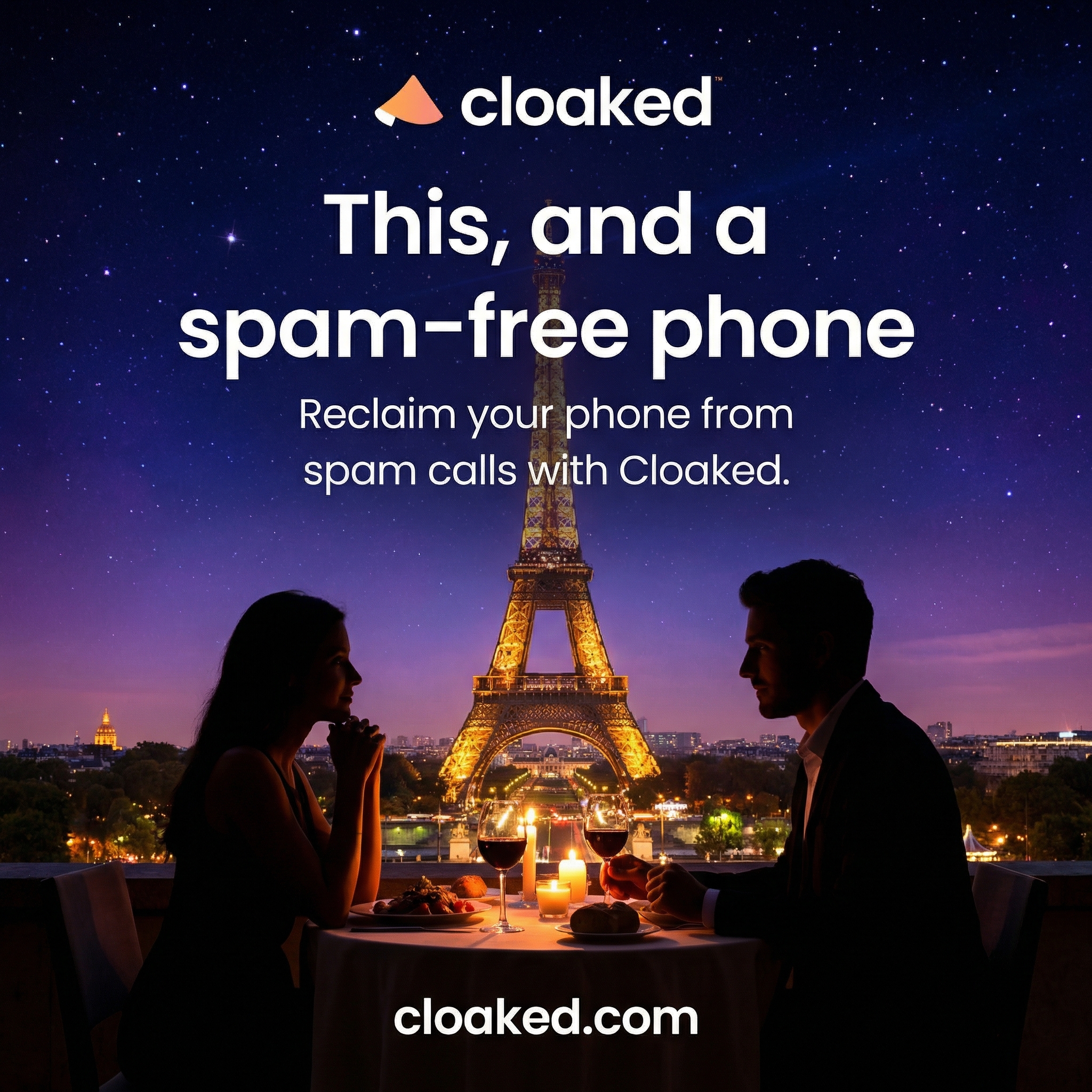 Cloaked Inc. Facebook ad