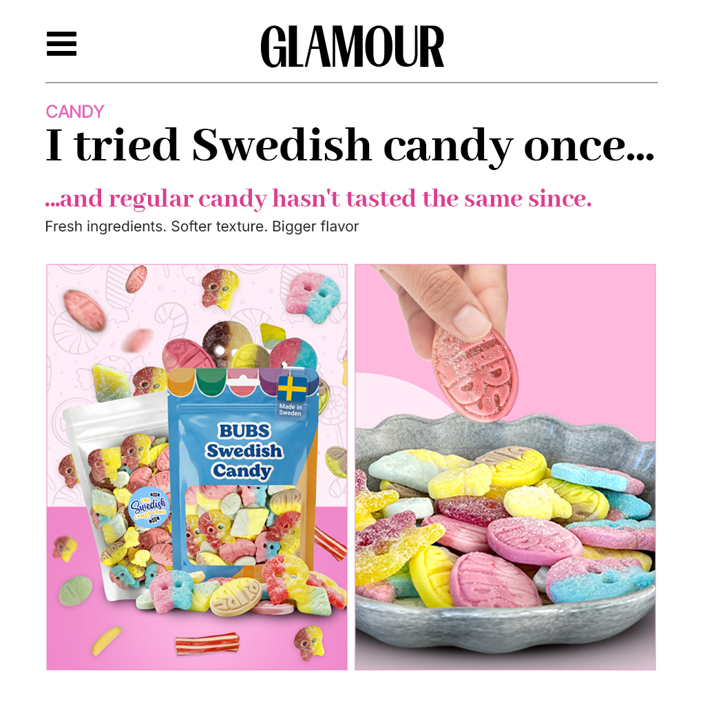 Swedish Candy Land Facebook ad