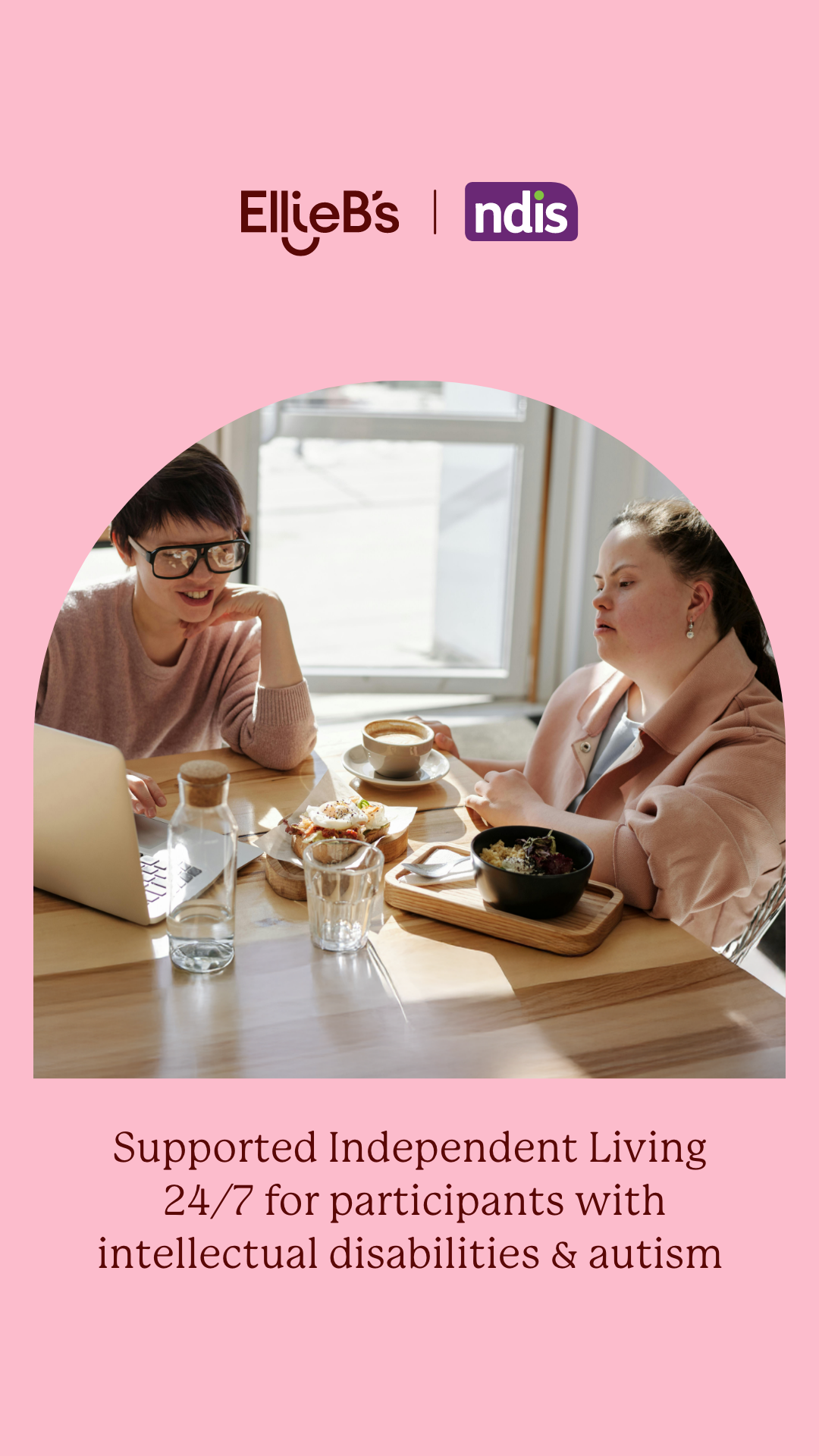 EllieB's Disability Services Facebook ad