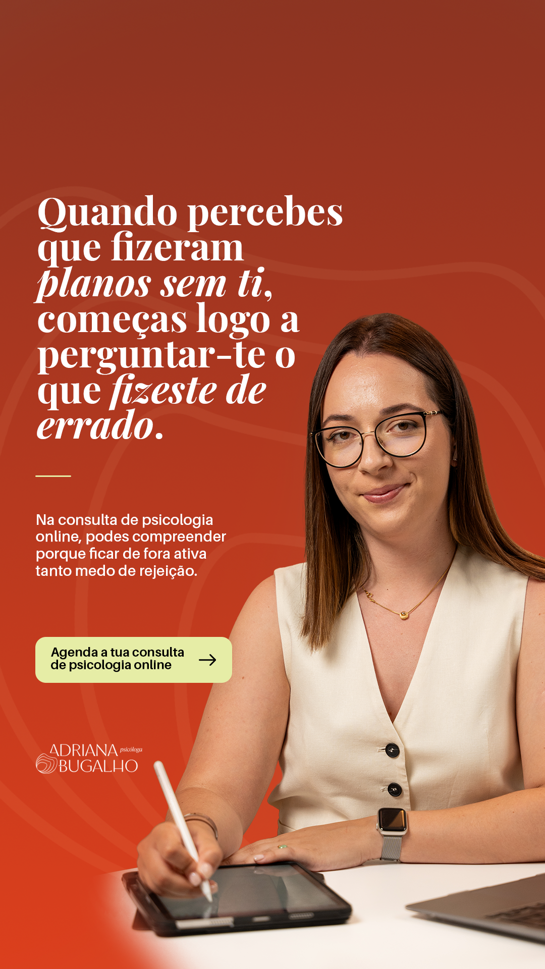 Adriana Bugalho - Psicóloga Facebook ad from May 28, 2026