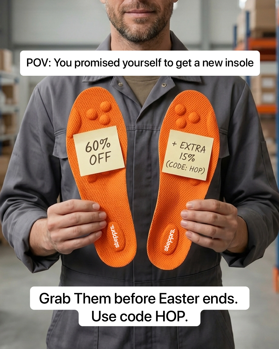 Stepprs Facebook ad