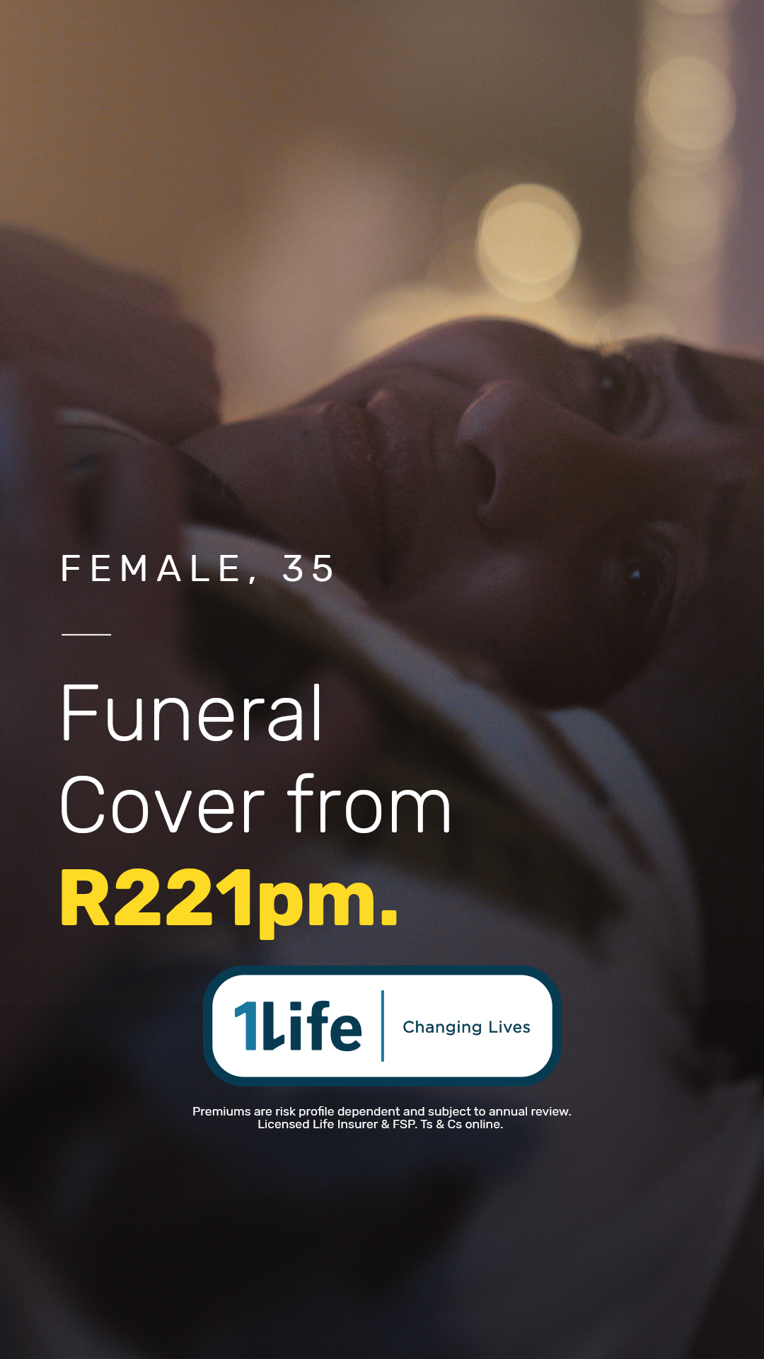 1Life Insurance Facebook ad