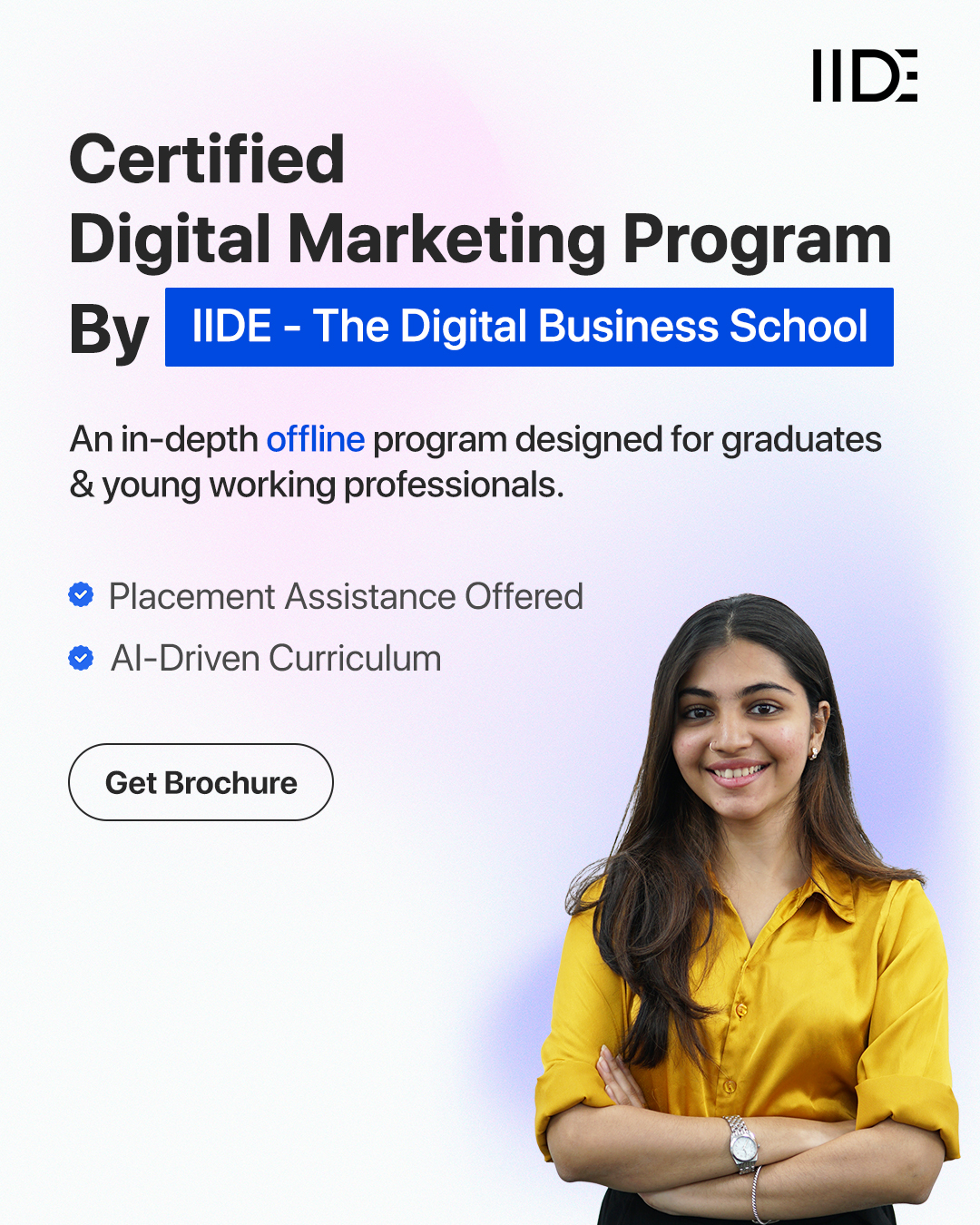 IIDE - The Digital School Facebook ad from Feb 23, 2026